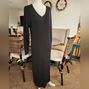 Rails Black Sweater Dress Cotton/Cashmere Sz XS
